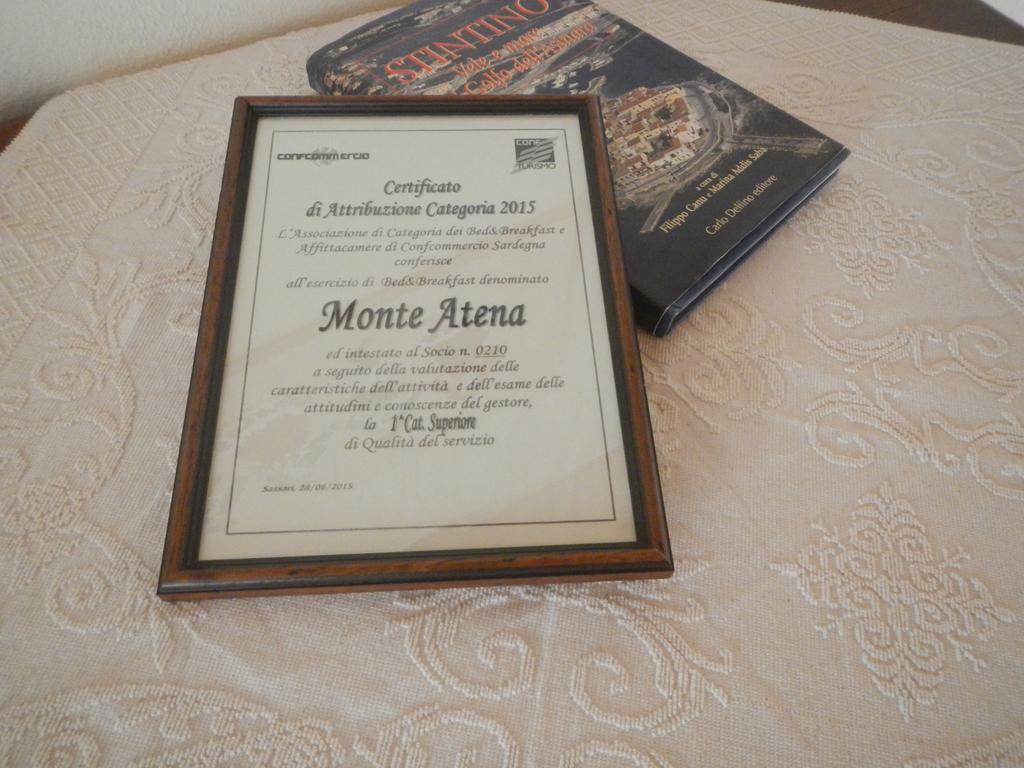 Monte Atena B&B Di Charme Стинтино Экстерьер фото